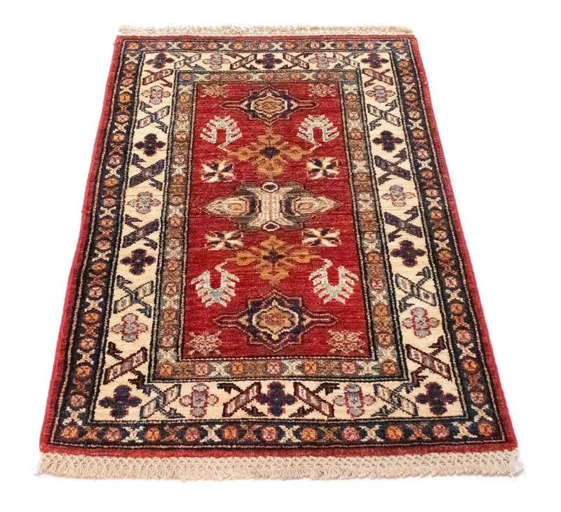 Ziegler Teppich - Kazak 61 x 88 cm - rot