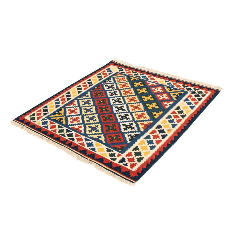 Kelim Teppich - Oriental 101 x 101 cm - beige