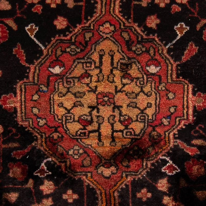 Orientteppich 120 x 164 cm - dunkelblau