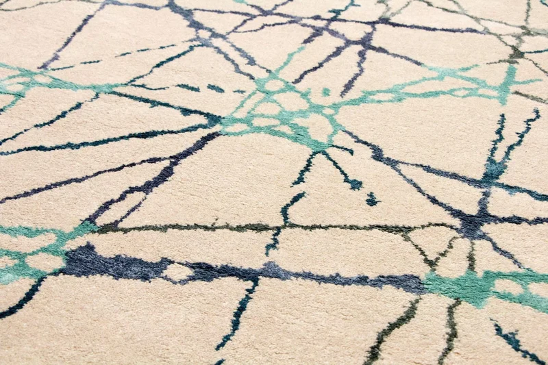 Designer Teppich 136 x 197 cm Teppichbrücke