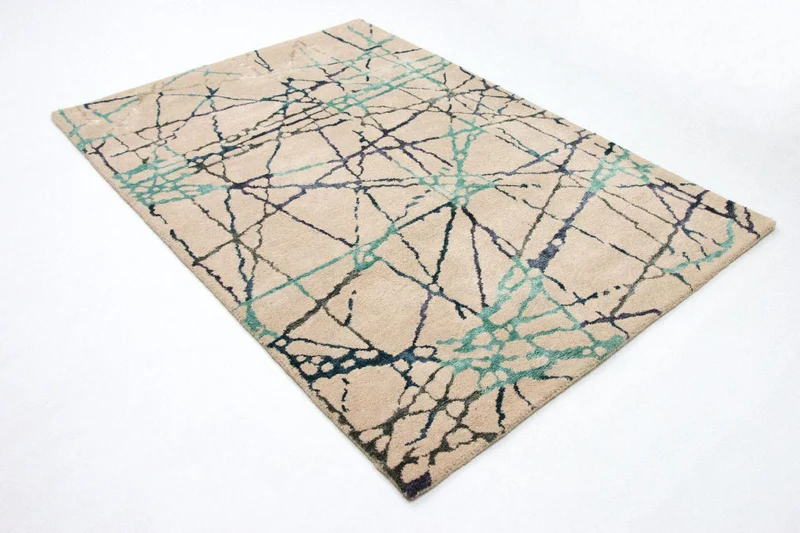 Designer Teppich 136 x 197 cm Teppichbrücke