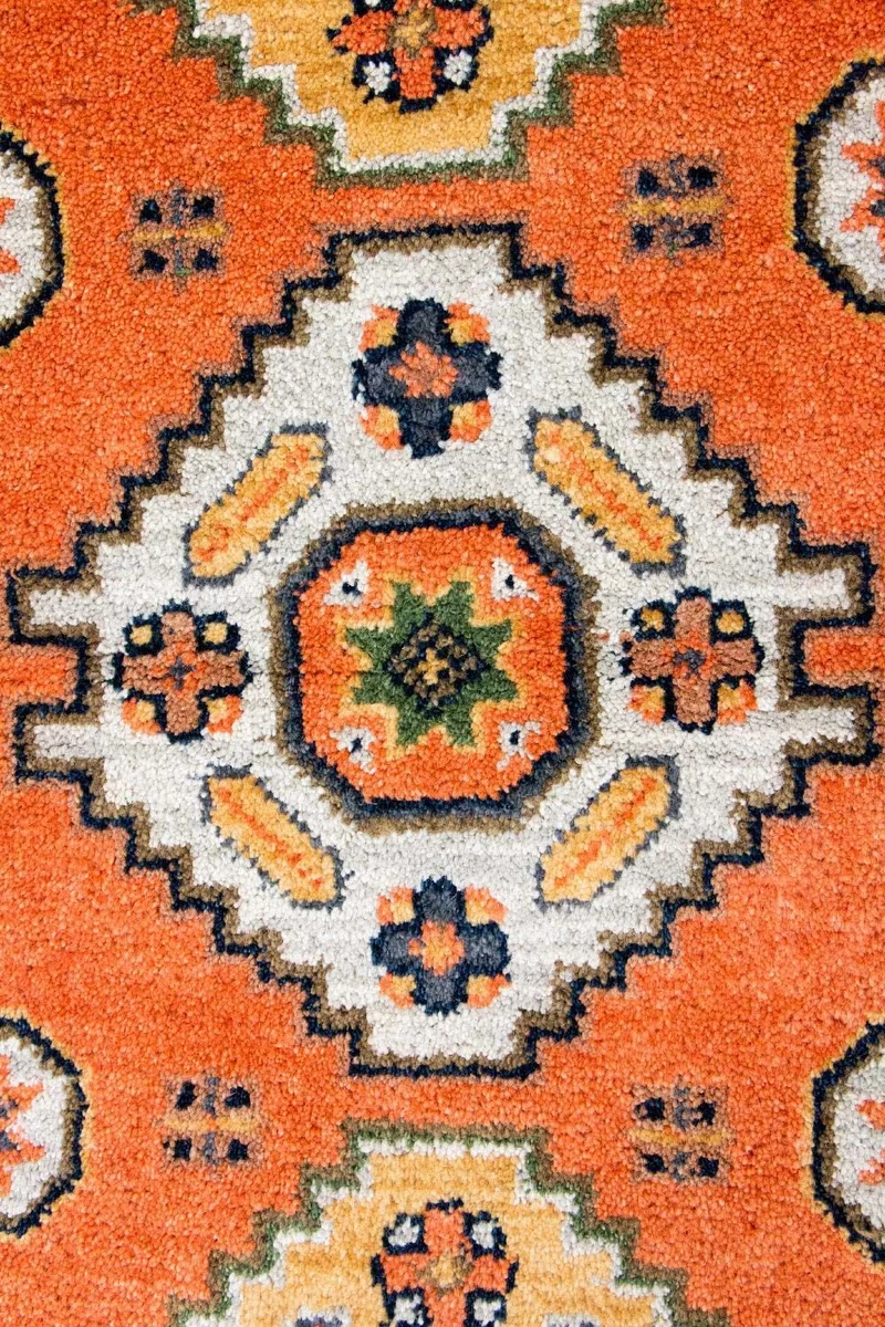 Orientteppich 95 x 158 cm - orange