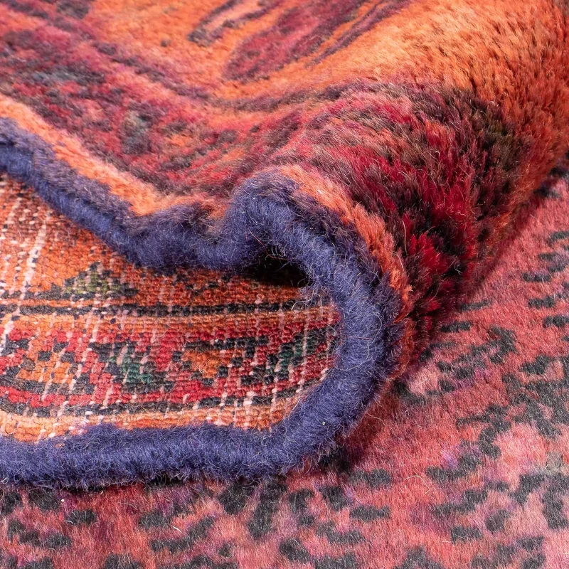 Perserteppich - Nomadic - 140 x 150 cm - rot