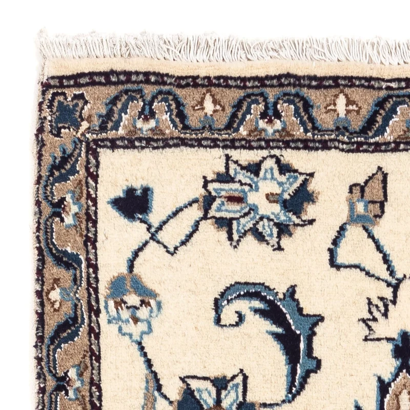Perserteppich - Nain 68 x 132 cm - beige