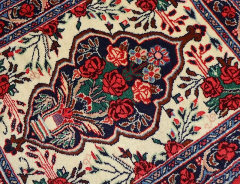 Perserteppich - Bidjar 55 x 67 cm - rot