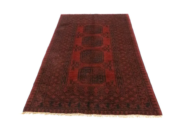 Afghan Teppich - Filpa 96 x 198 cm - rot