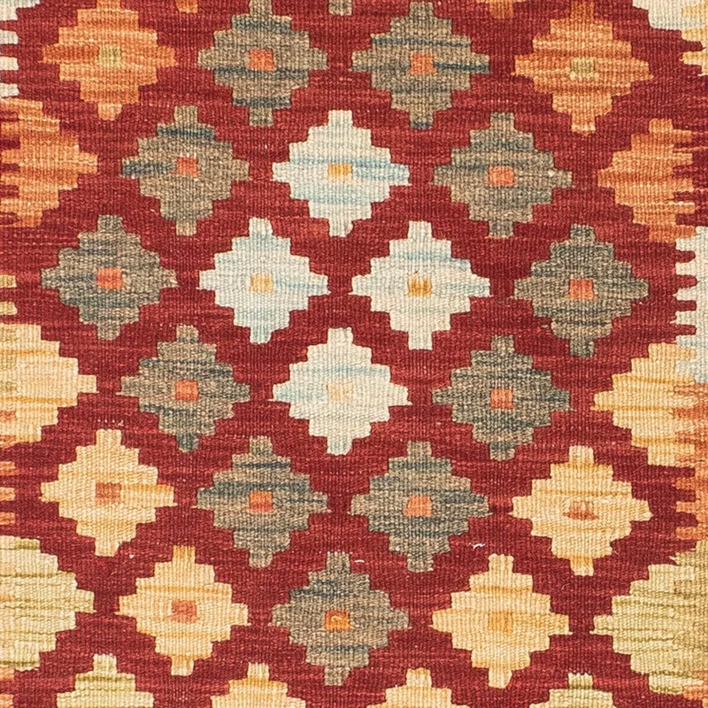 Kelim Teppich - Oriental 74 x 195 cm - rost