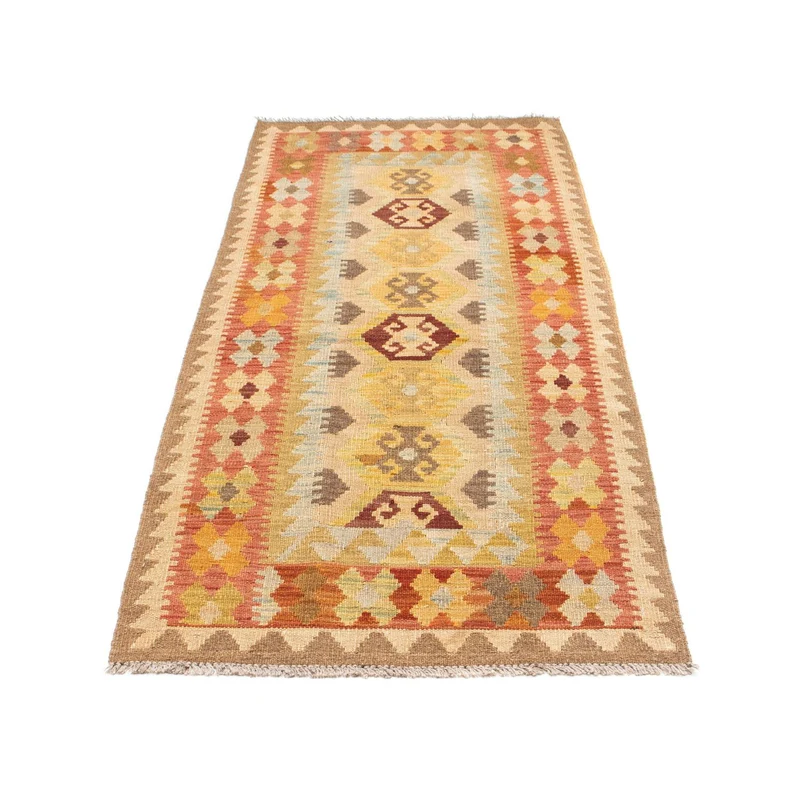 Kelim Teppich - Oriental 74 x 195 cm - beige