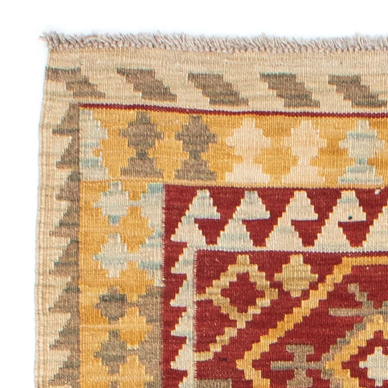 Kelim Teppich - Oriental 71 x 203 cm - rot