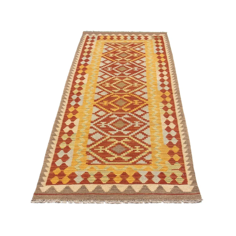Kelim Teppich - Oriental 73 x 195 cm - rot