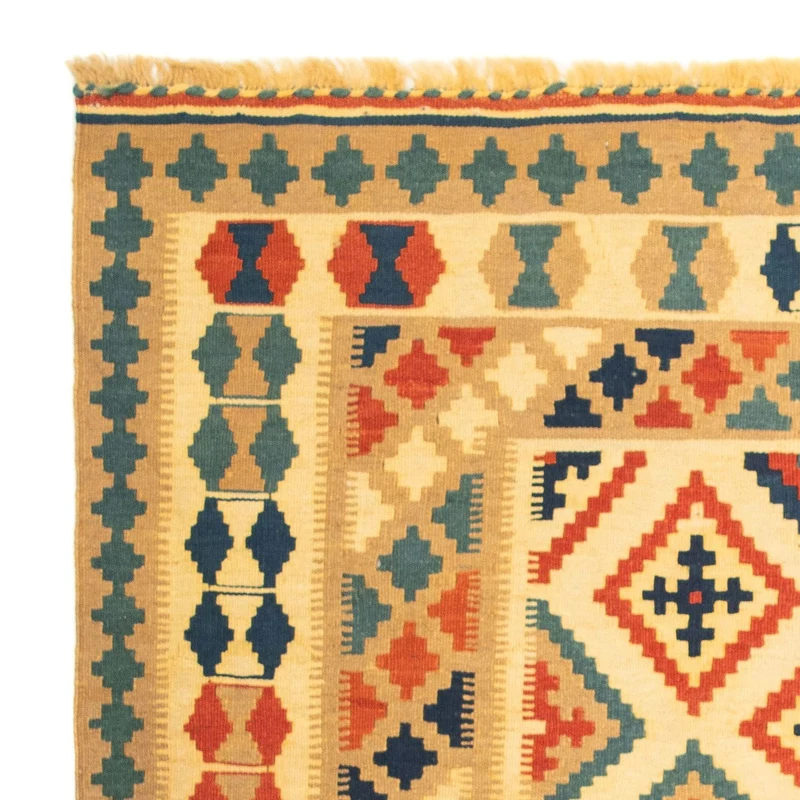 Kelim Teppich - Oriental 103 x 105 cm - mehrfarbig