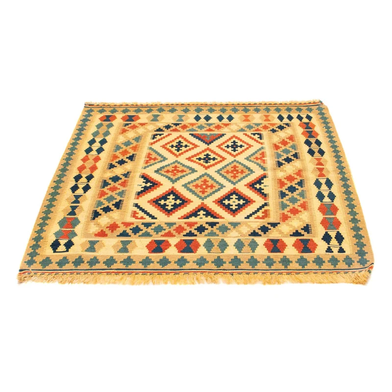 Kelim Teppich - Oriental 103 x 105 cm - mehrfarbig