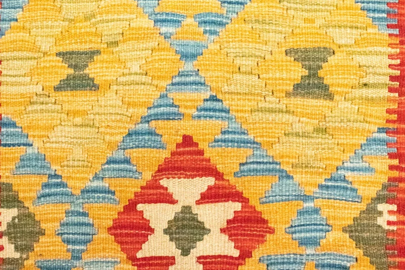 Kelim Teppich - Splash 82 x 131 cm - mehrfarbig