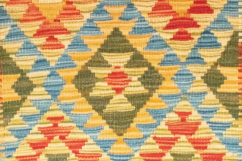 Kelim Teppich - Splash 83 x 130 cm - mehrfarbig
