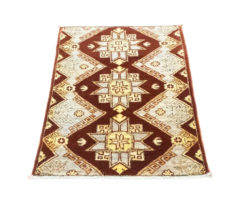 Ziegler Teppich - Modern 57 x 83 cm - rot