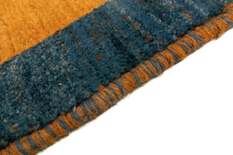 Gabbeh Teppich - Perser 64 x 85 cm - gold