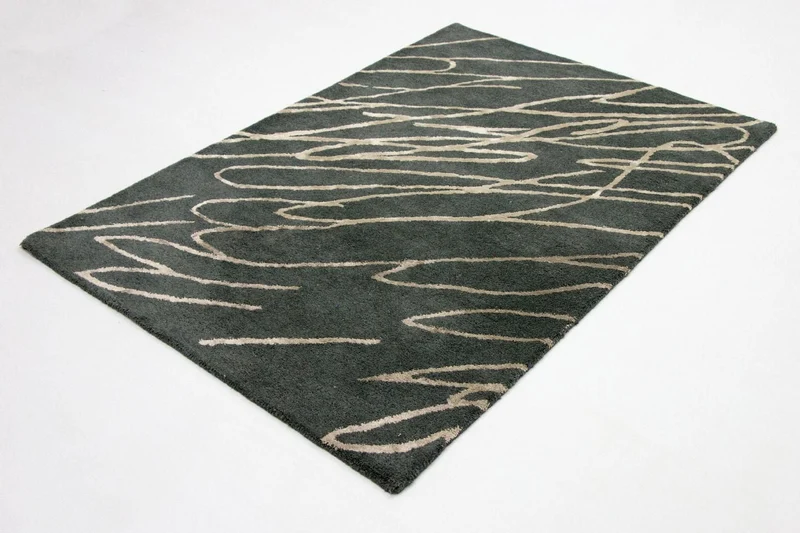Designer Teppich 121 x 180 cm Teppichbrücke