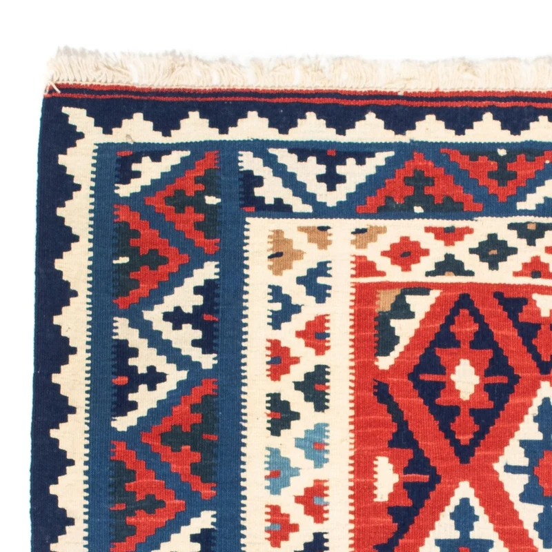 Kelim Teppich - Oriental 100 x 102 cm - blau
