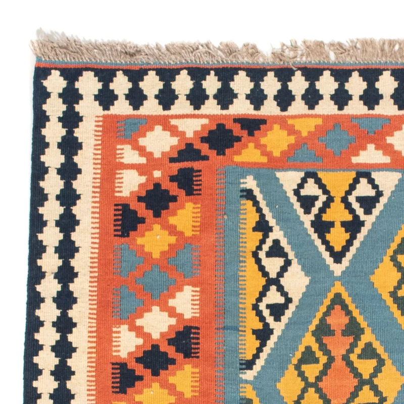 Kelim Teppich - Oriental 101 x 102 cm - orange