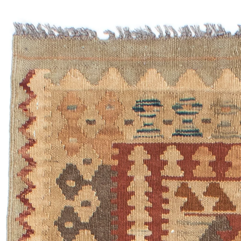 Kelim Teppich - Oriental 84 x 201 cm - beige