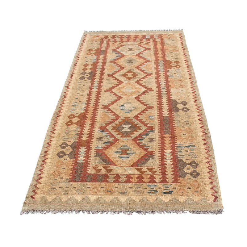 Kelim Teppich - Oriental 84 x 201 cm - beige