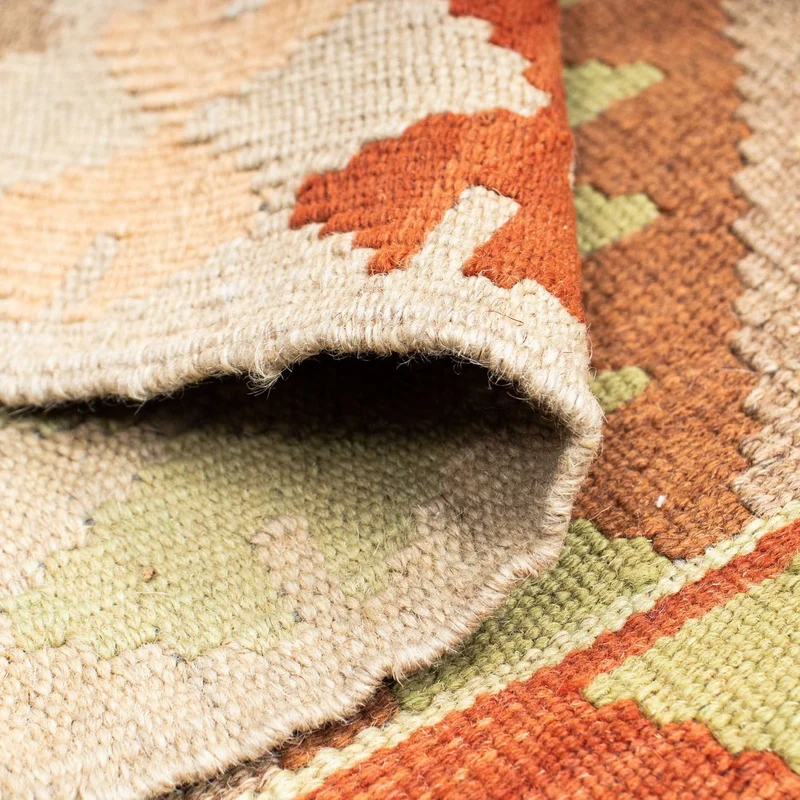 Kelim Teppich - Oriental 86 x 196 cm - beige