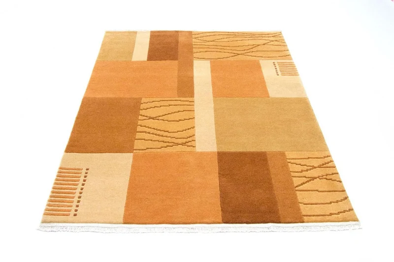 Nepal Teppich 130 x 182 cm - mehrfarbig