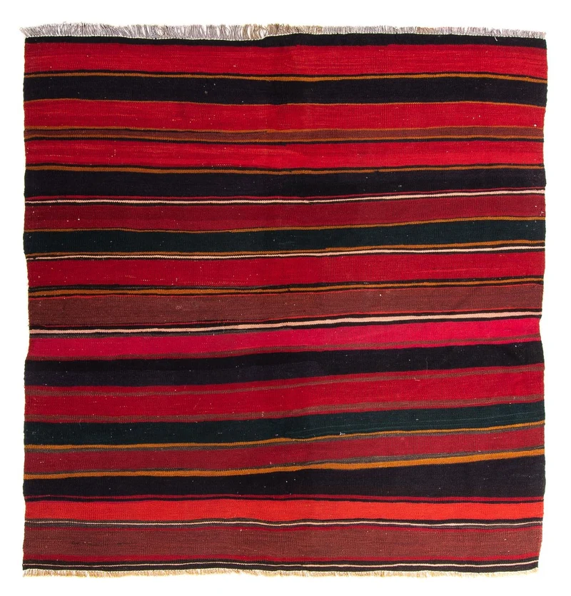 Kelim Teppich Old 100x130cm - mehrfarbig