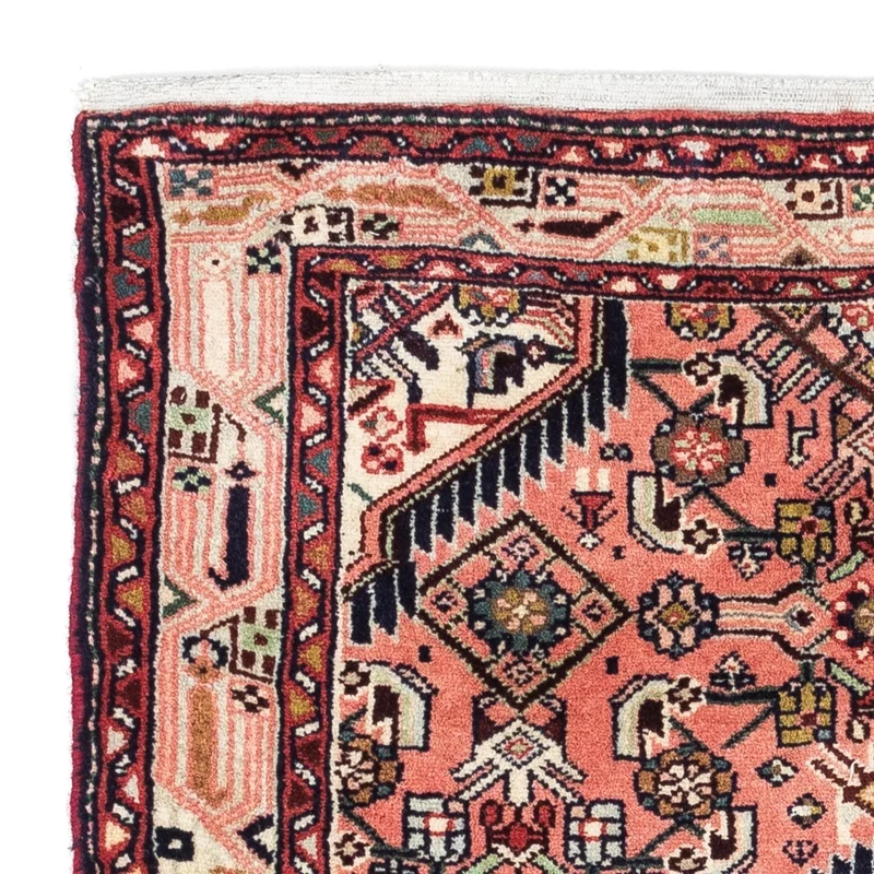 Perserteppich - Nomadic 71 x 115 cm - hellrot
