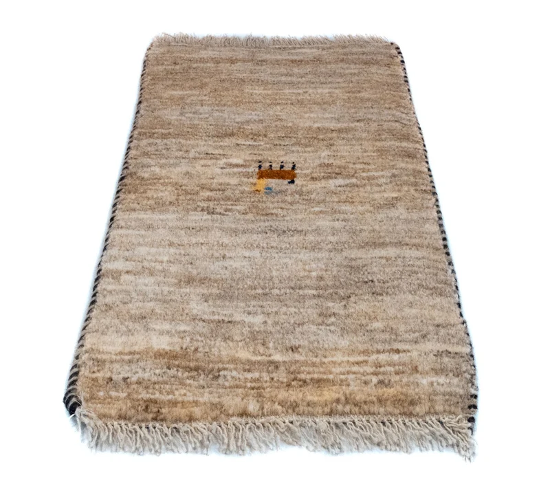 Gabbeh Teppich - Perser 40 x 60 cm - beige