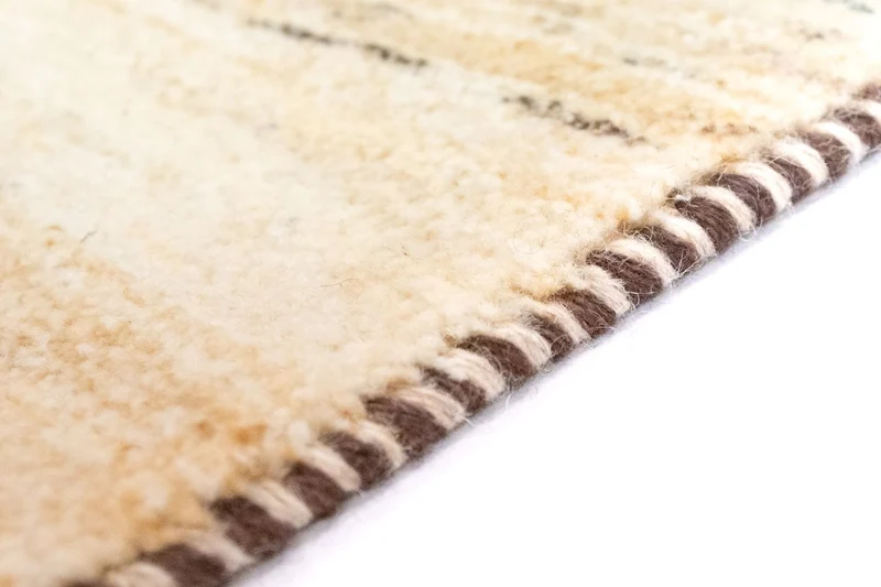 Gabbeh Teppich - Perser 40 x 60 cm - beige
