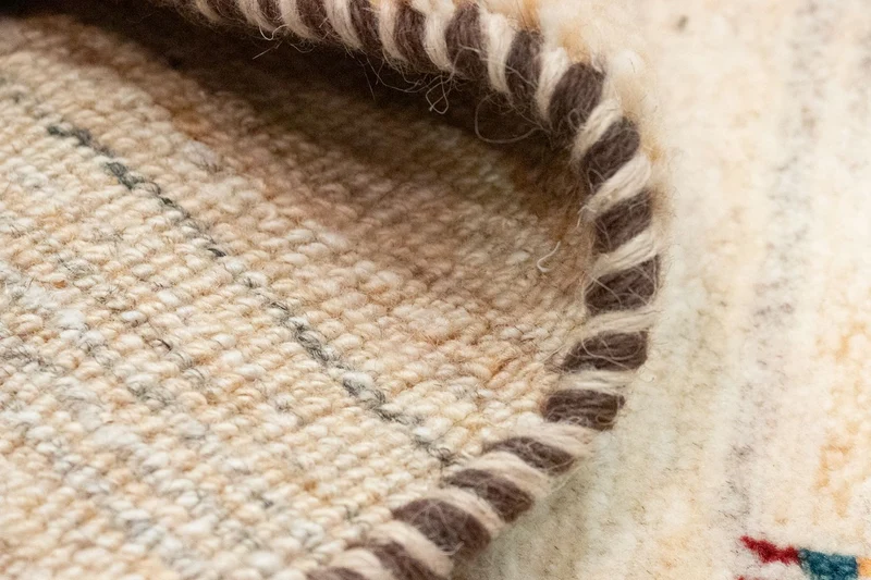 Gabbeh Teppich - Perser 40 x 60 cm - beige