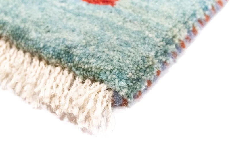 Gabbeh Teppich - Perser 40 x 60 cm - rot