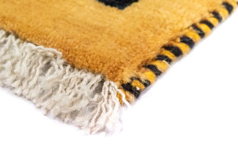 Gabbeh Teppich - Perser 40 x 60 cm - beige