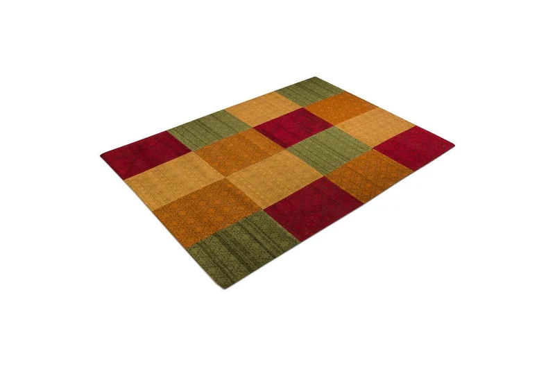 Patchwork Teppich 200 x 300 cm Teppich Wohnzimmer