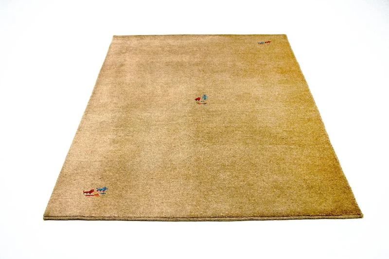 Gabbeh Teppich - Indus 140 x 200 cm - braun