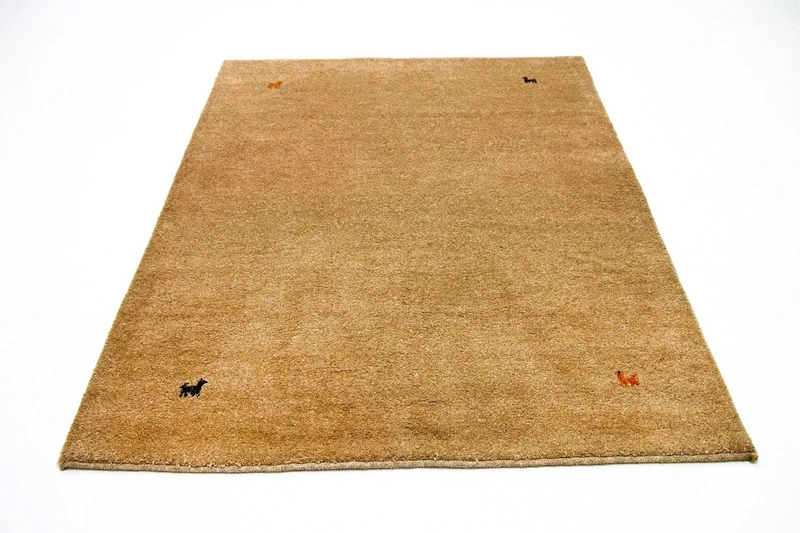 Gabbeh Teppich - Indus 140 x 200 cm - braun
