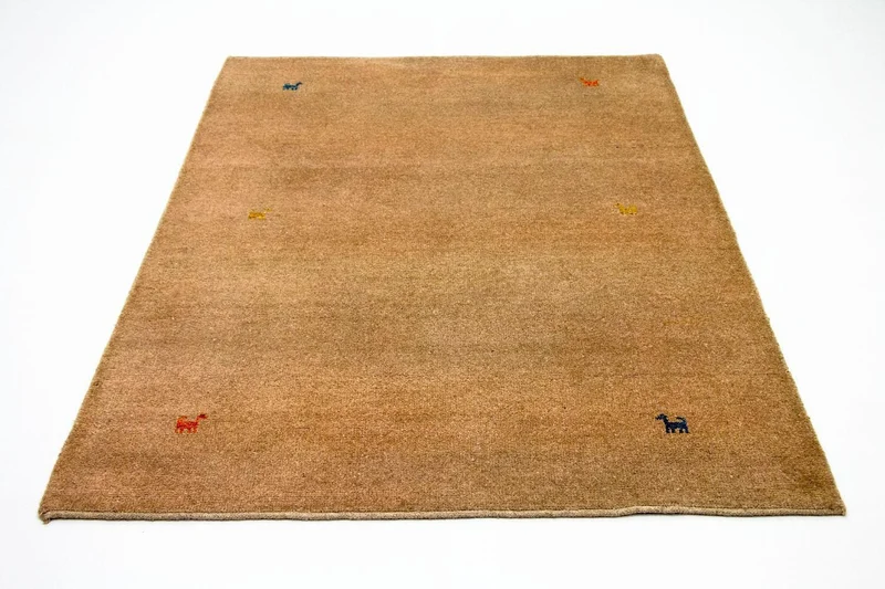 Wollteppich 140 x 200 cm Teppichbrücke