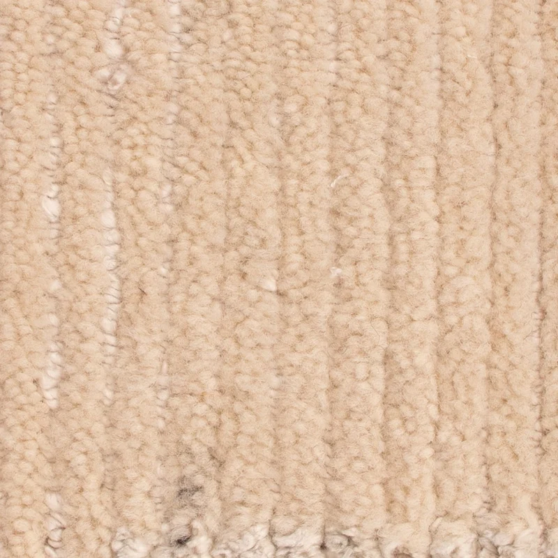 Designer Teppich 30x30cm - naturweiß