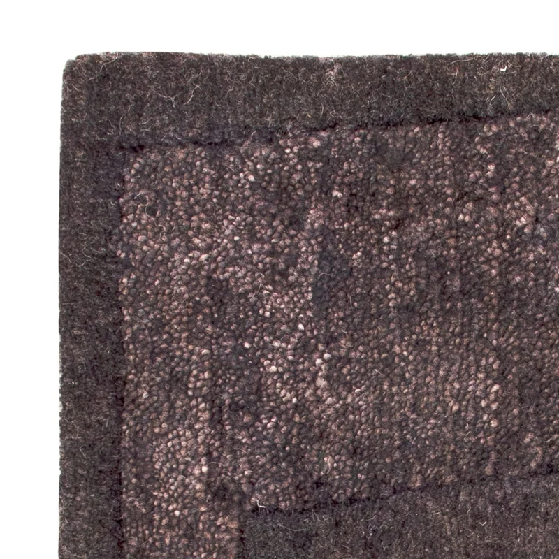 Designer Teppich 30x30cm - anthrazit