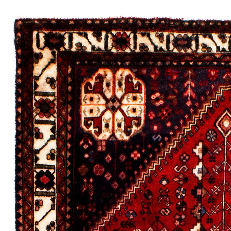 Perserteppich - Nomadic 98 x 144 cm - dunkelrot