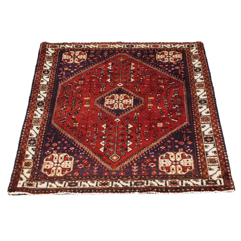 Perserteppich - Nomadic 98 x 144 cm - dunkelrot