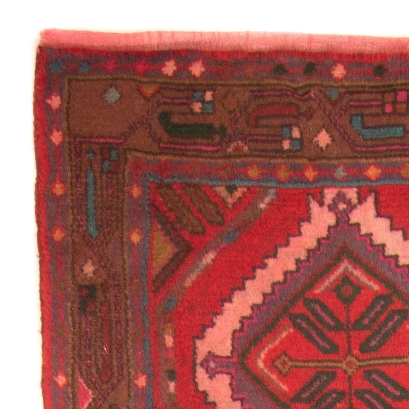 Orientteppich 80 x 282 cm - rot