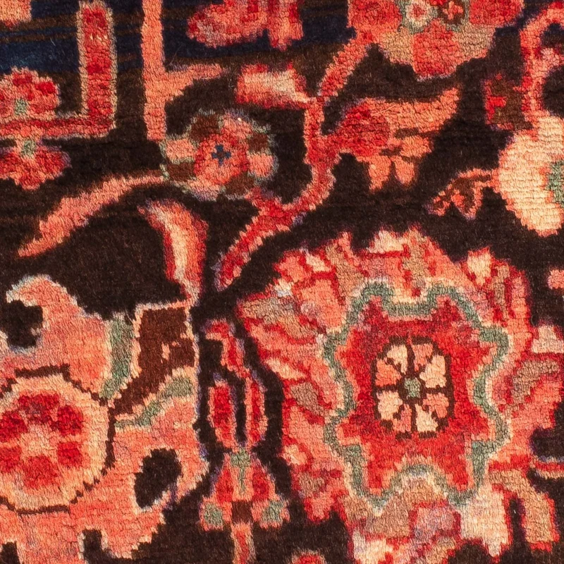 Perserteppich - Nomadic 95 x 118 cm - hellrot