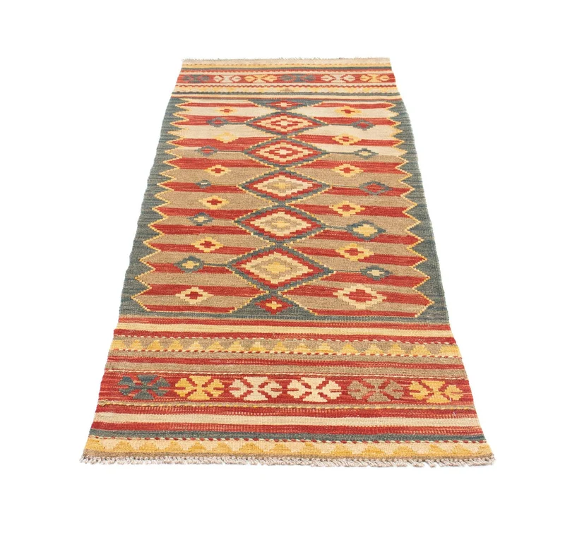 Kelim Teppich - Oriental 72 x 201 cm - mehrfarbig