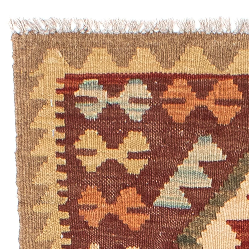 Kelim Teppich - Oriental 76 x 192 cm - braun