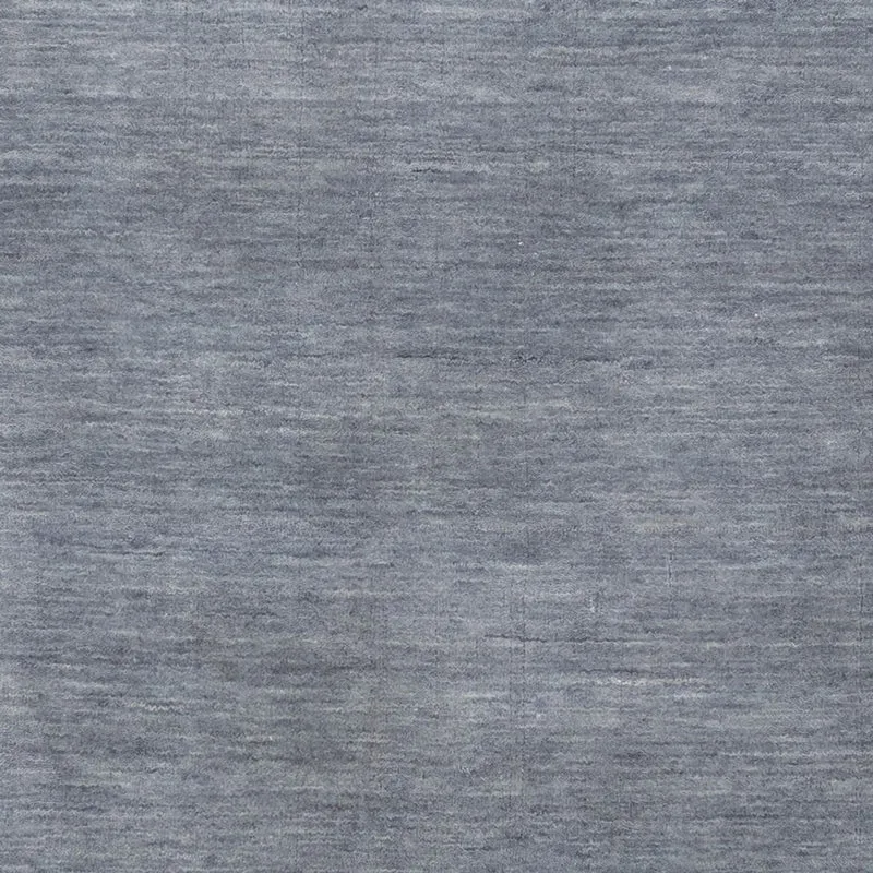 Gabbeh Teppich - Loribaft Softy quadratisch - 150 x 150 cm - grau