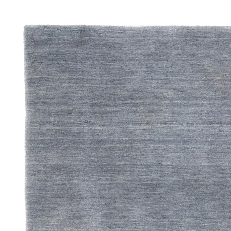 Gabbeh Teppich - Loribaft Softy quadratisch - 150 x 150 cm - grau