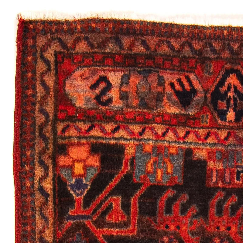 Perserteppich - Nomadic 94 x 133 cm - mehrfarbig