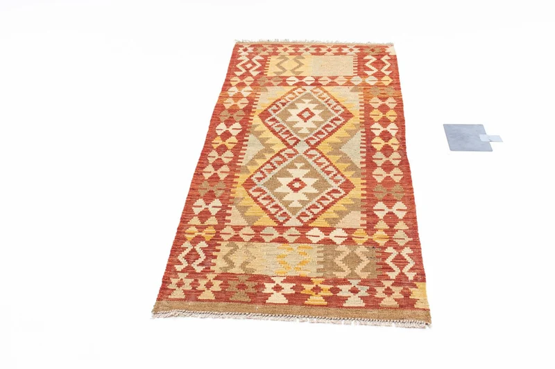 Kelim Teppich - Oriental 71 x 187 cm - rost